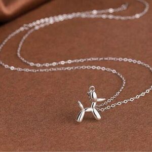 🐰🪷 Balloon Dog Charm Necklace